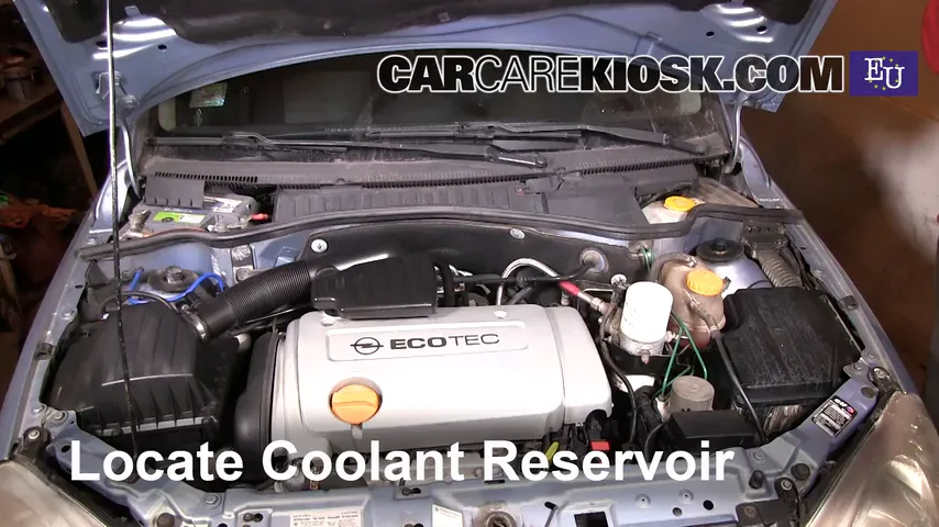 2005 Opel Combo C CNG 1.6L 4 Cyl. Coolant (Antifreeze)